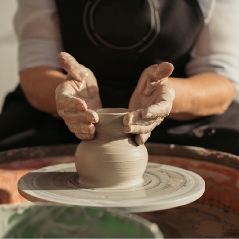 יצירה בחימר